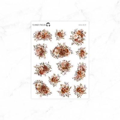 Autumn Garden Deco Stickers// #S142-Deco