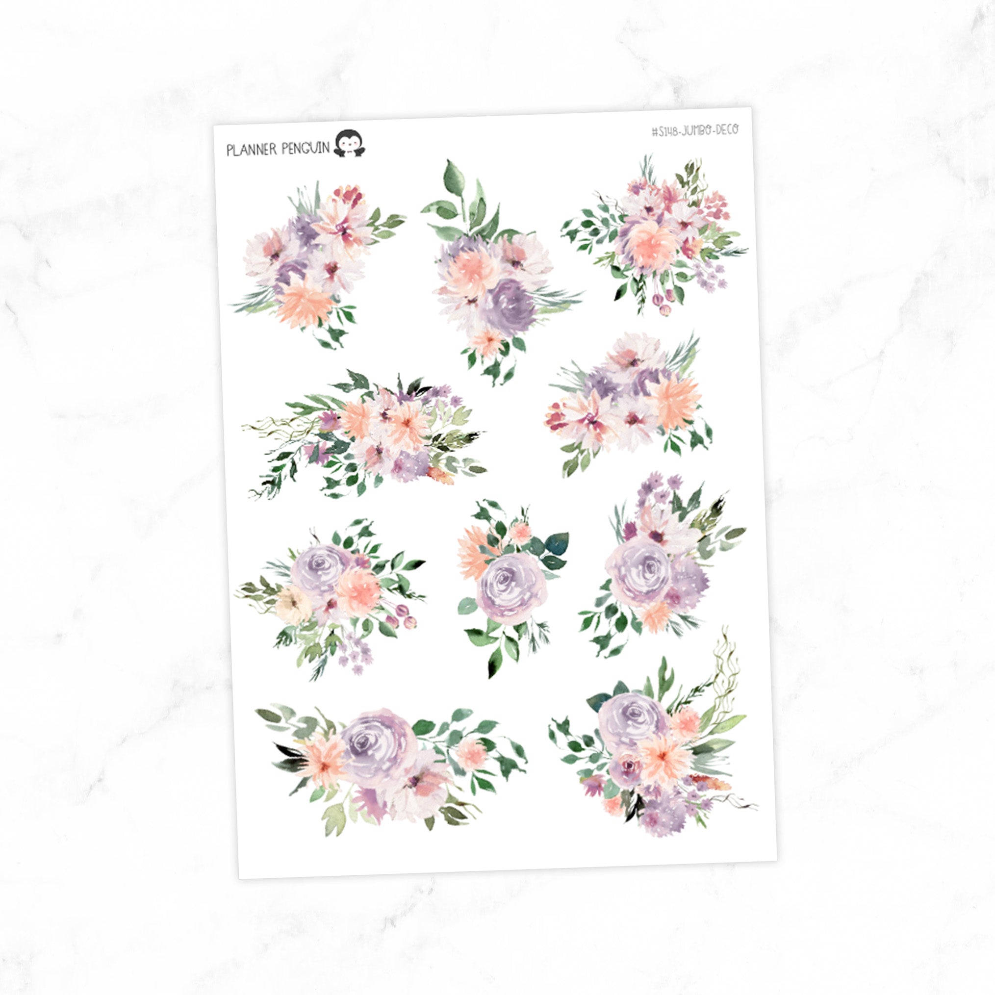 Love Story Jumbo Deco Stickers