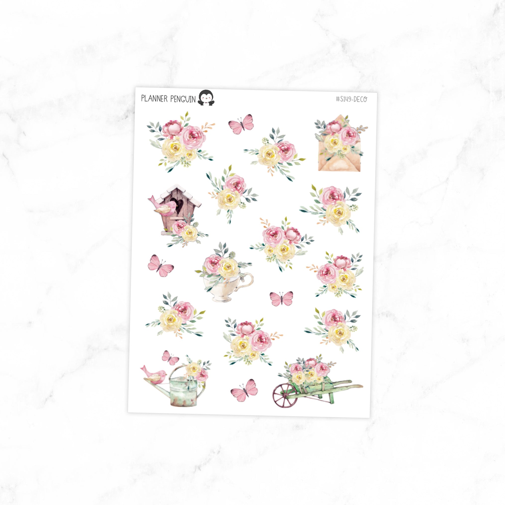 Spring Bliss Deco Stickers