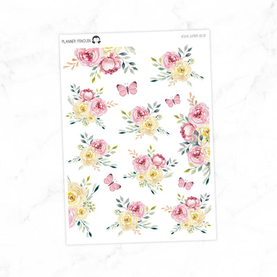 Spring Bliss Jumbo Deco Stickers// #S149-Jumbo-Deco