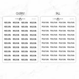 Meal Plan Script Stickers