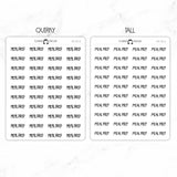 Meal Prep Script Stickers