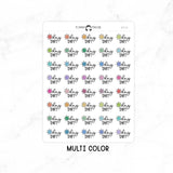 Day Shift - Icon Script Stickers