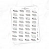 Wine o'clock - Icon Script Stickers // #TS-57