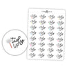 Tidy Up - Icon Icon Script Stickers // #TS-16