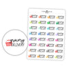 Grocery Delivery - Icon Script Stickers  // #TS-14