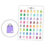 Shopping Groceries Bag - Icon Planner Stickers