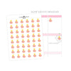 Piggy Bank Icon Planner Stickers  // #IC-08