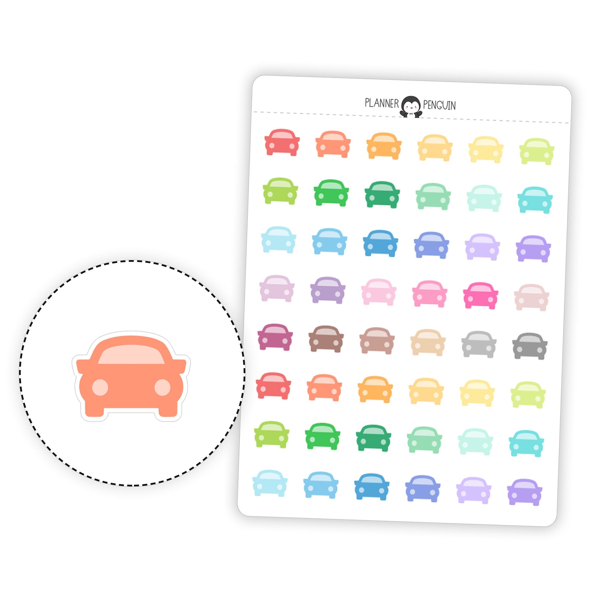 Car - Icon Planner Stickers