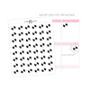 Dumbbell Stickers - Icon Planner Stickers  // #IC-03