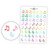 Music Note - Icon Planner Stickers