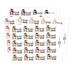 Mask Time Skincare - Icon Script Stickers // #190