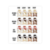 Mask Time Skincare - Icon Script Stickers // #190