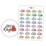 Pay Day - Icon Script Stickers