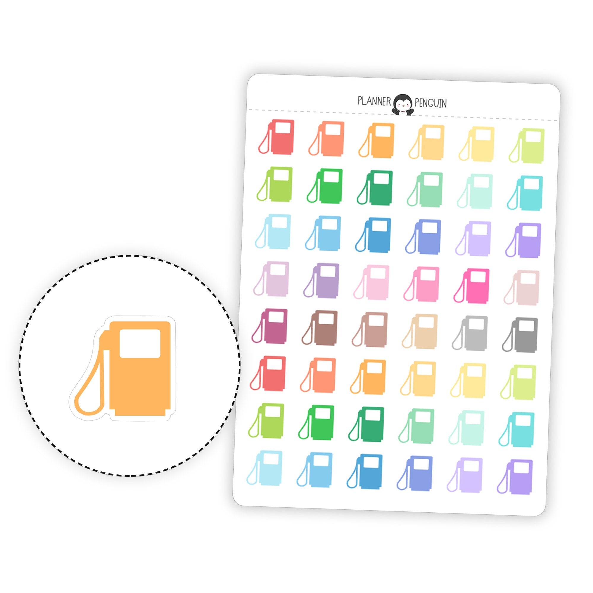 Gas Pump - Icon Planner Stickers