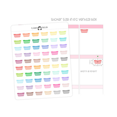 Laundry hamper - Icon Planner Stickers// #IC-17