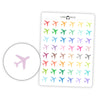 Airplane Travel - Icon Planner Stickers  // #IC-14