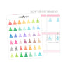 Yoga Meditation - Icon Planner Stickers  // #IC-22