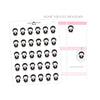 Planner Penguin Planner Stickers // #PS01