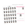 Sweeping Cleaning Penguin Planner Stickers // #PS03