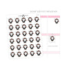 Workout Gym Penguin Planner Stickers // #PS08