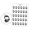 Chef Cooking Penguin Planner Stickers // #PS09