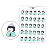 Sick Penguin Planner Stickers // #PS11