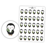 Pay Day Penguin Planner Stickers