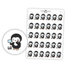 Makeup Penguin Planner Stickers // #PS20