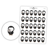 Penguin and Kitty Planner Stickers