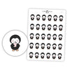 Planner Penguin Planner Stickers // #PS01