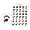 Gardening Penguin Planner Stickers // #PS26