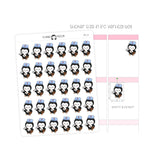 Happy Mail Penguin Planner Stickers