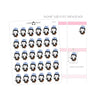 Happy Mail Penguin Planner Stickers // #PS28