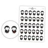 Tattoo Appointment Penguin Planner Stickers // #PS30