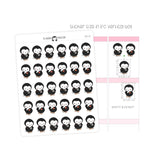 Tattoo Appointment Penguin Planner Stickers
