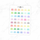 Laptop Work - Icon Planner Stickers