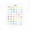 Airplane Travel - Icon Planner Stickers  // #IC-14