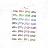 Order Groceries - Icon Script Stickers
