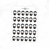 Tattoo Appointment Penguin Planner Stickers // #PS30