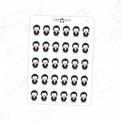 Planner Penguin Planner Stickers // #PS01
