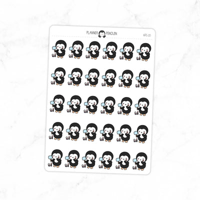 Makeup Penguin Planner Stickers // #PS20