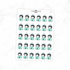 Sick Penguin Planner Stickers // #PS11