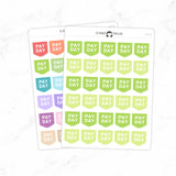 Pay Day Planner Stickers