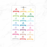 Happy Anniversary Planner Stickers