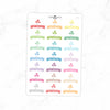 Happy Anniversary Planner Stickers // #FS-38