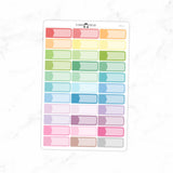 Quarter Box Planner Stickers
