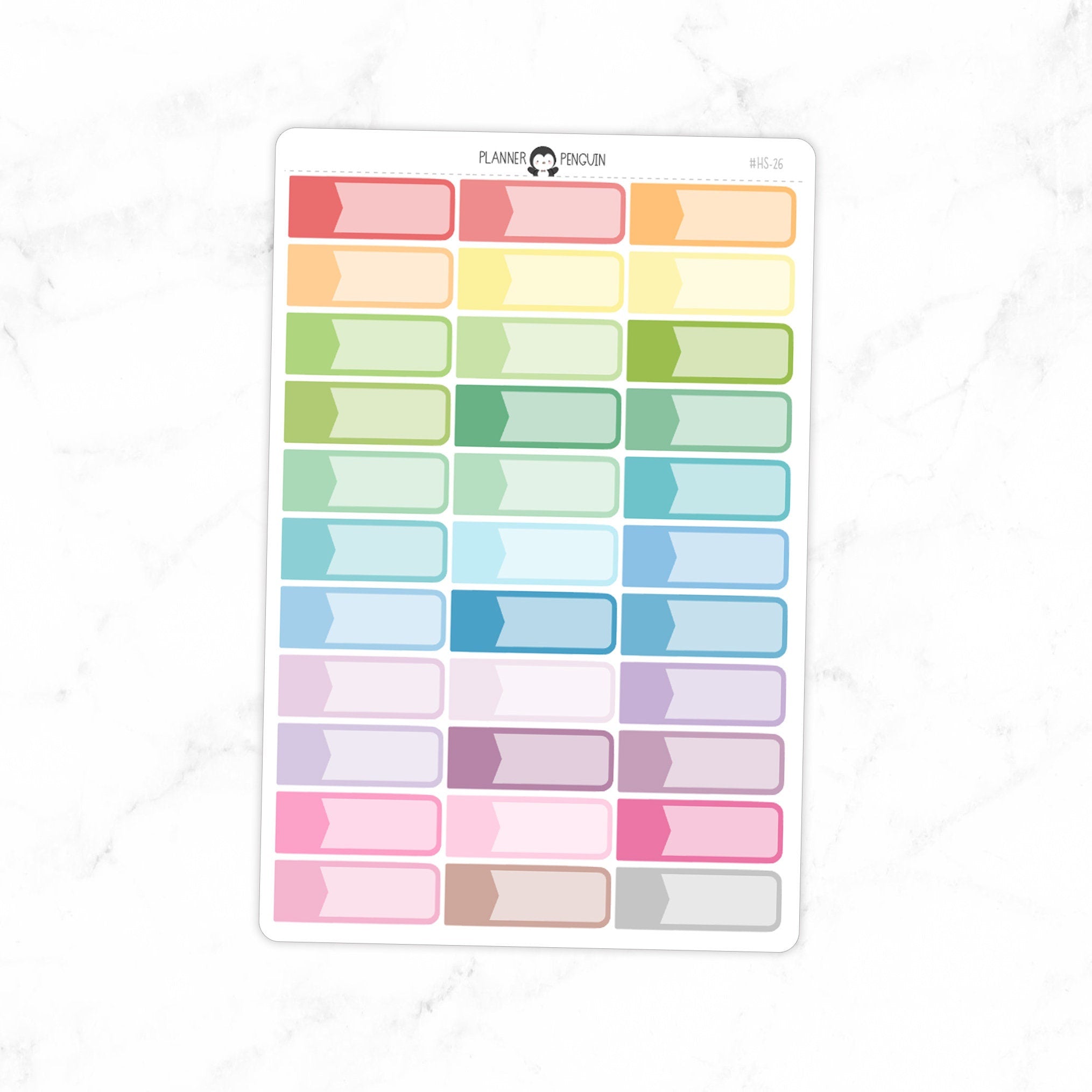 Quarter Box Planner Stickers