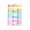 Quarter Box Planner Stickers // #HS-26