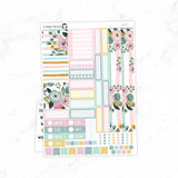 Spring Blooms Hobonichi Cousin A5 Weekly Sticker Kit// #HC-02